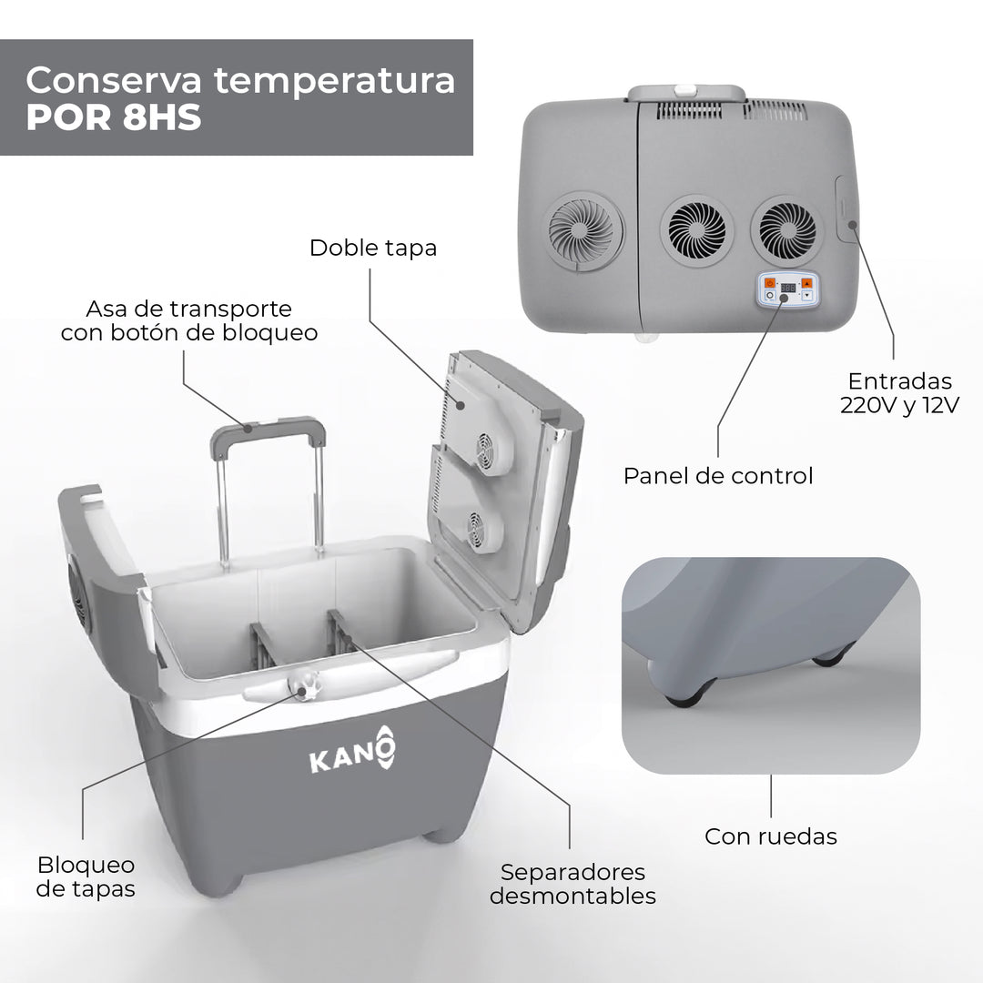 Cooler Eléctrico con Ruedas Steffen