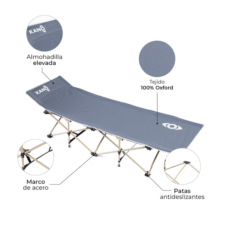 Catre Plegable Para Camping Dickson