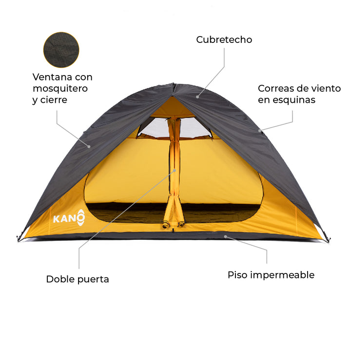 Carpa Calafquen 6 Personas