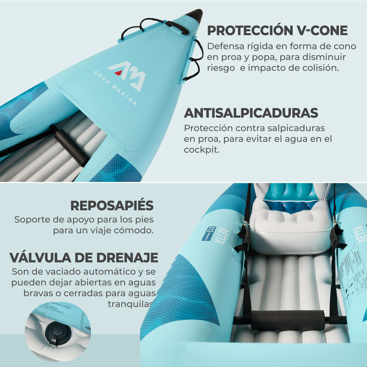 Kayak Doble Betta Blue