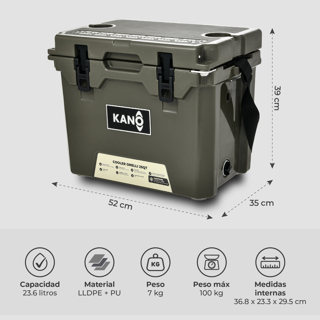 Cooler Rígido ONELLI 25Q