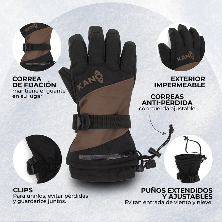 Guantes de Nieve Tronador PRO