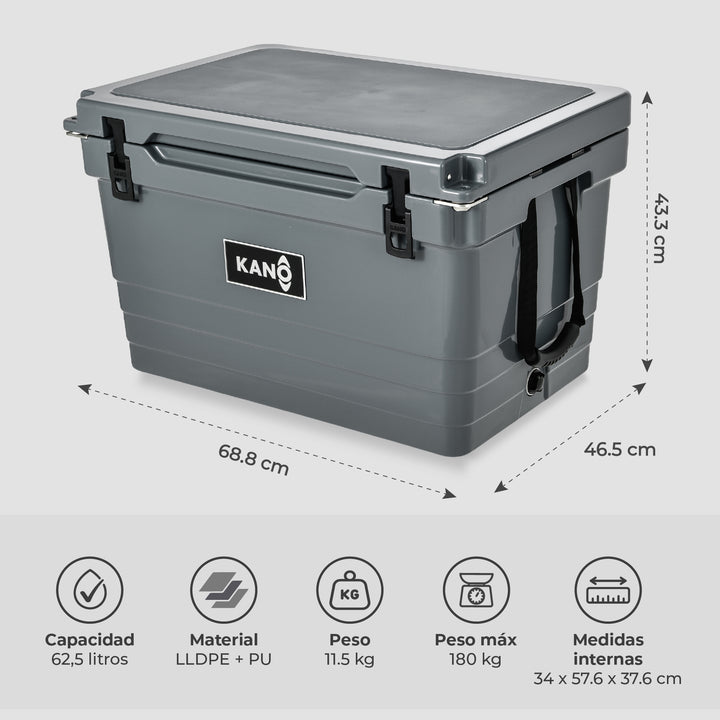Cooler Rígido San Rafael 65Qt