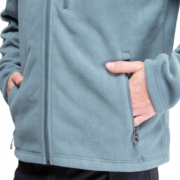Combo Impermeable Lenga + Polar Canelo Hombre