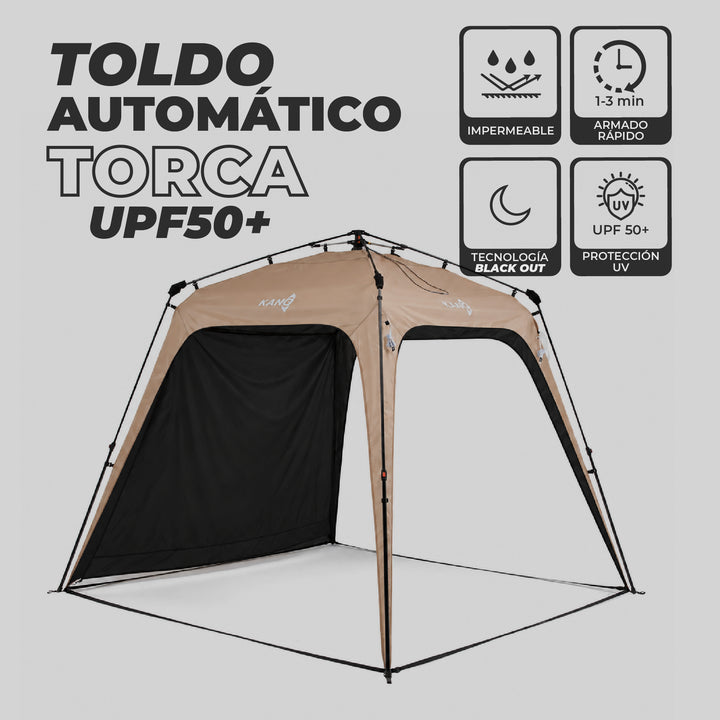 Toldo Plegable Automático 250 x 250 Torca