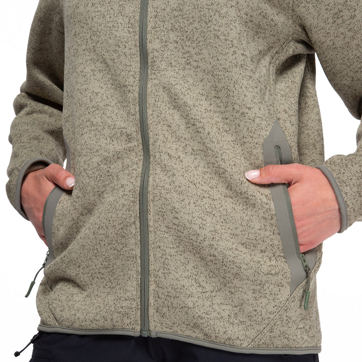 Combo Impermeable Lenga + Polar Tejido Notro Mujer
