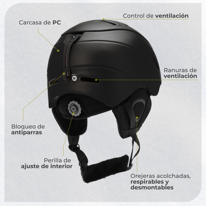 Casco de Nieve VANGUARD