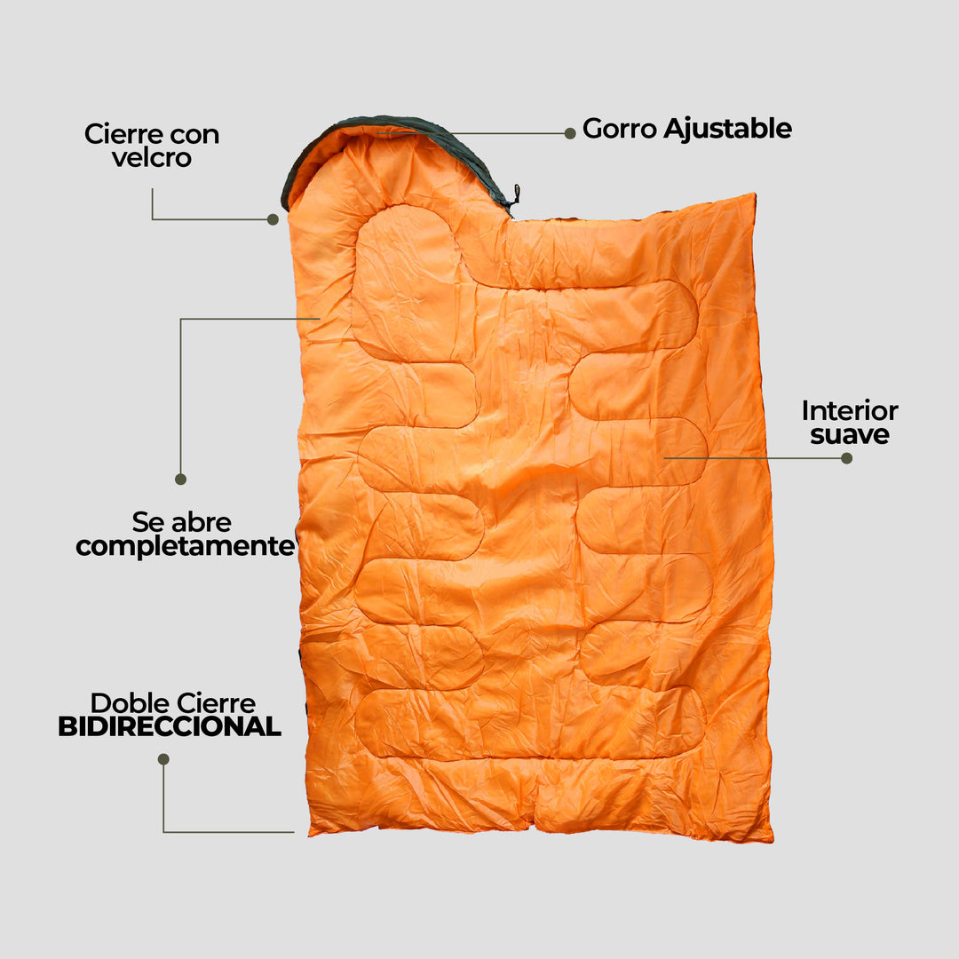Saco de Dormir 5° / 15° / 25° Lanin