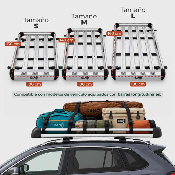 Parrilla Portaequipaje para Techo KARACK