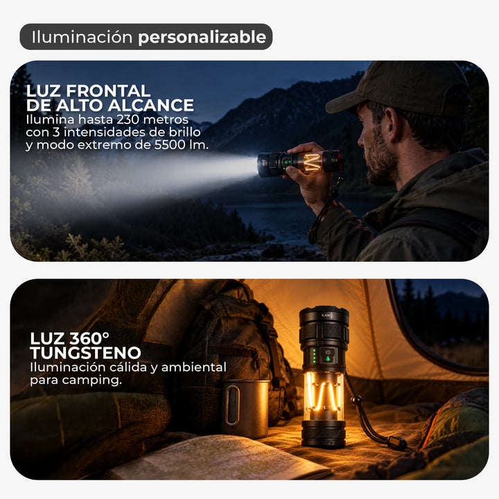 Linterna Táctica Recargable Lofoten