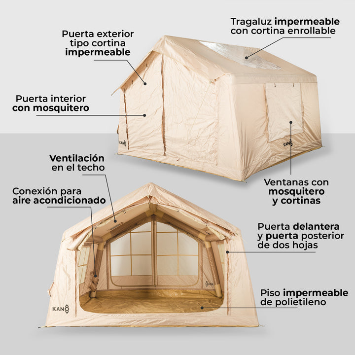 Carpa Inflable Llaima 6 Personas