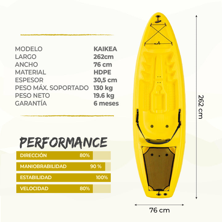 Kayak Single Rígido Kaikea