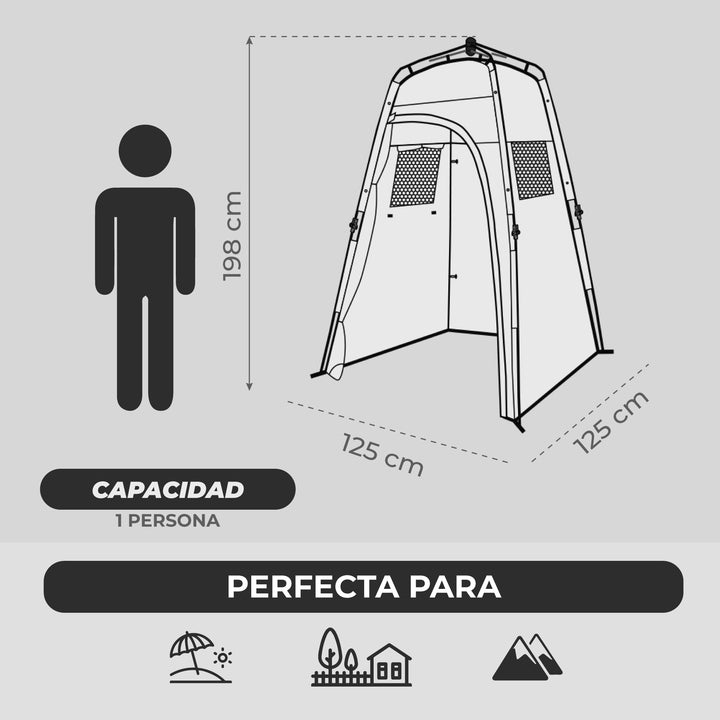 Carpa Camarín 3 en 1 Alwe