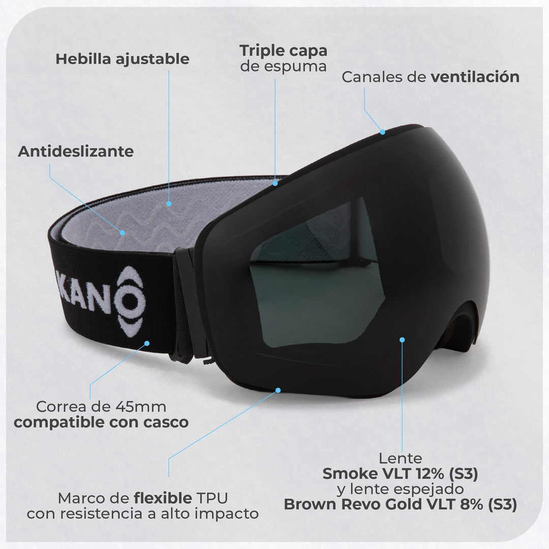 Antiparras de Nieve Esféricas ProRider