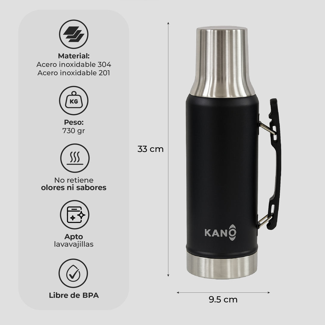 Termo Sistema Mate 1300 ml