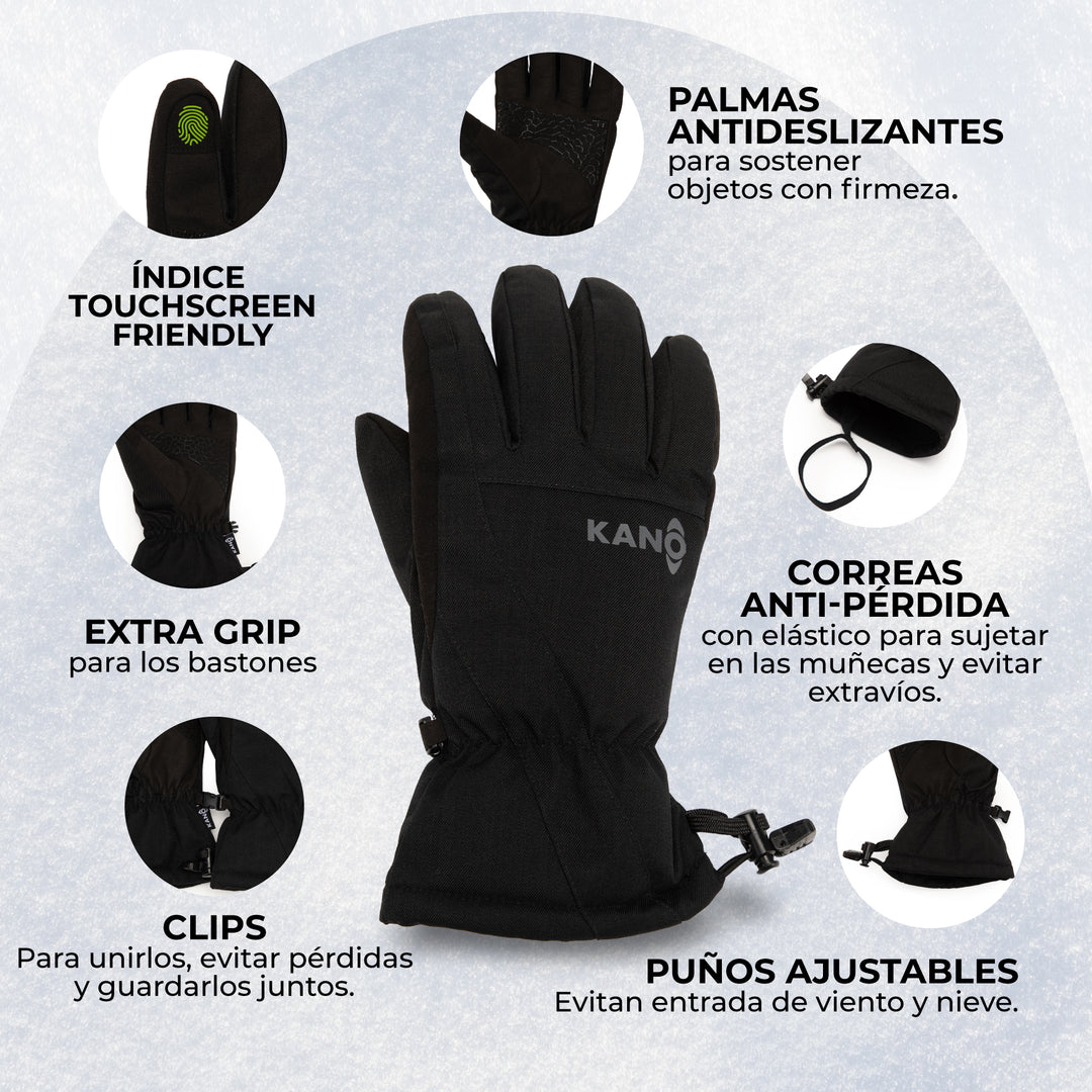 Guantes de Nieve Ice Grip