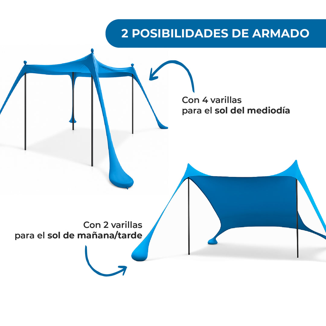 Toldo Cahuil UPF40+