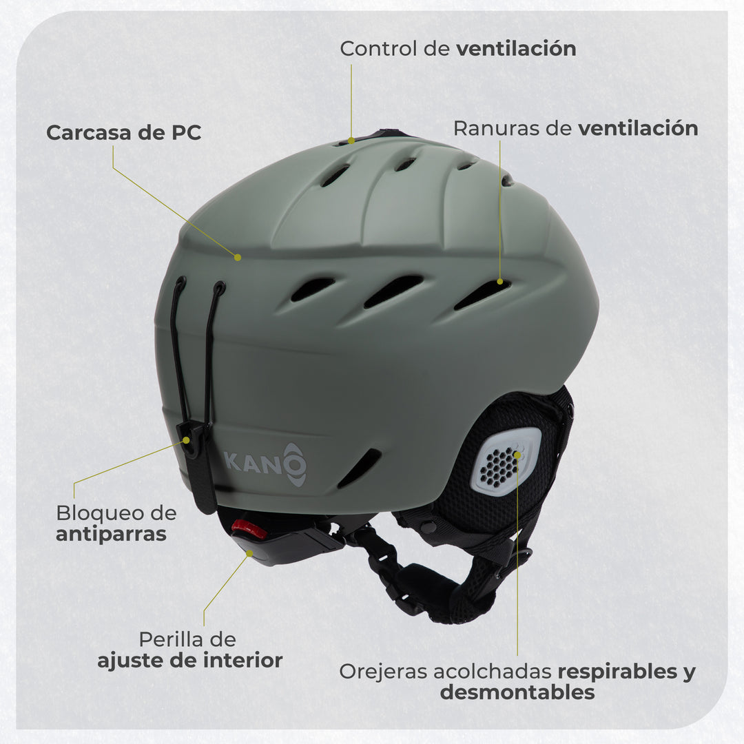 Casco de Nieve para niños DASH