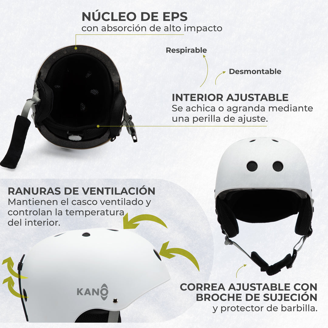 Casco de nieve FROST