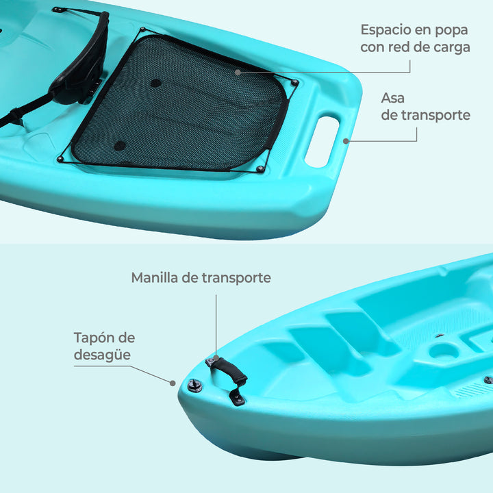 Kayak Doble Rígido Makua