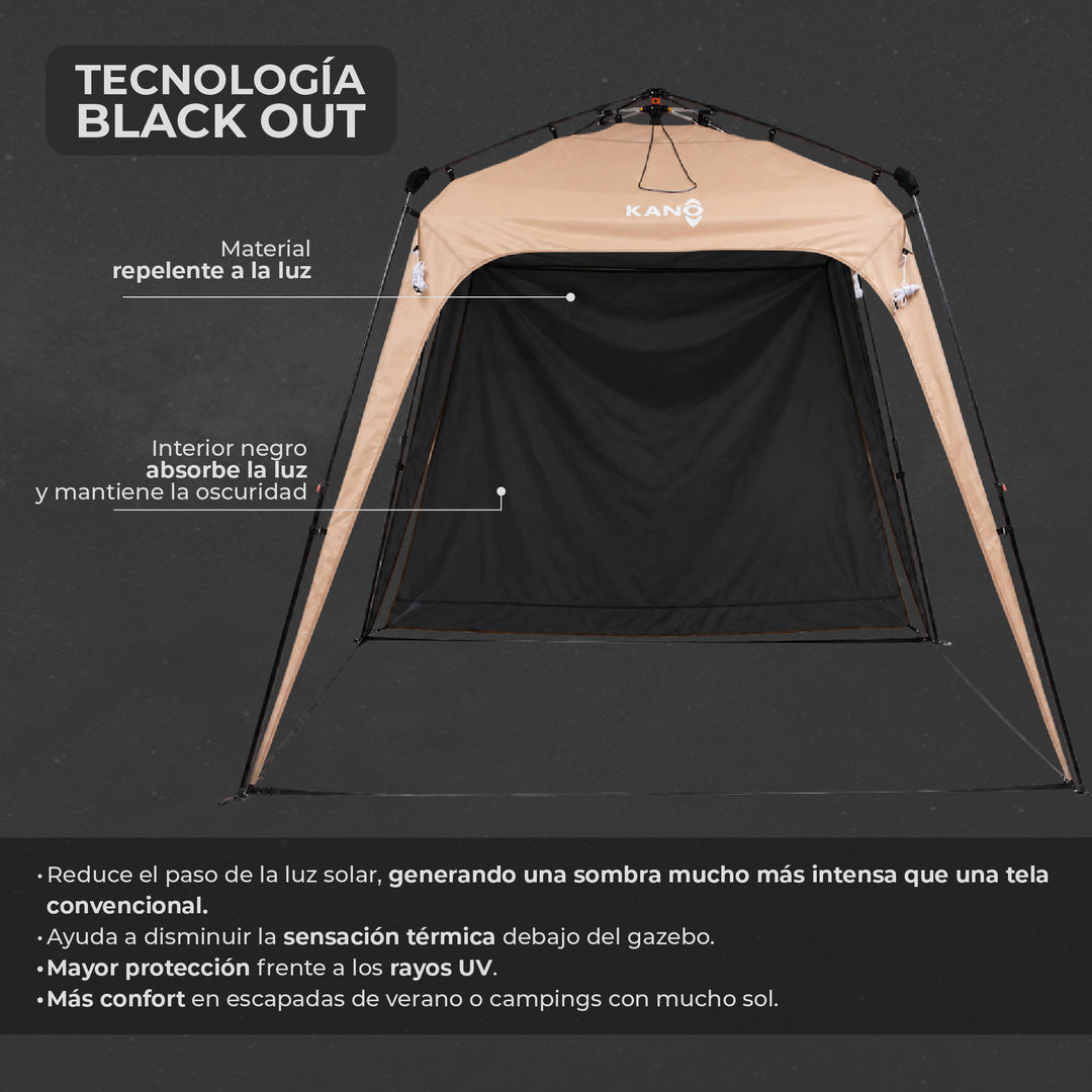 Toldo Plegable Automático 250 x 250 Torca