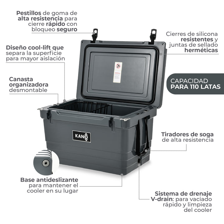 Cooler Rígido San Rafael 65Qt