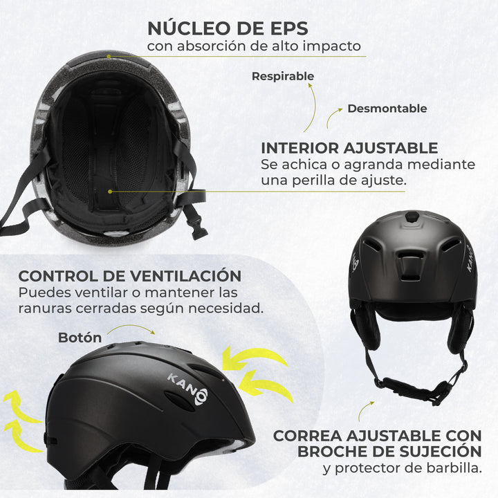 Casco de Nieve VANGUARD