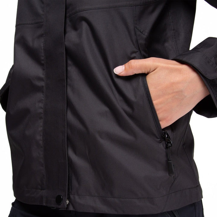 Combo Impermeable Lenga + Polar Tejido Notro Mujer