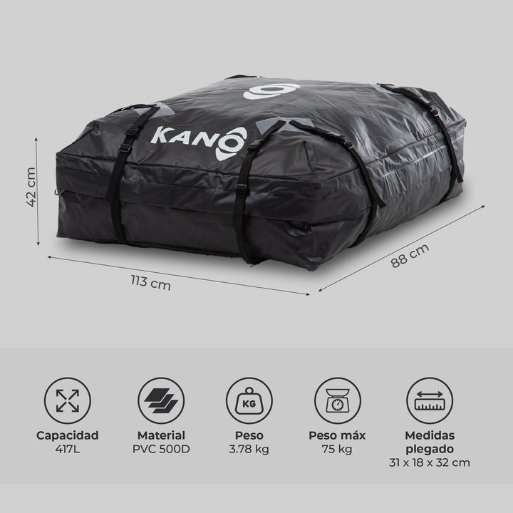 Bolso Techo 417 Litros