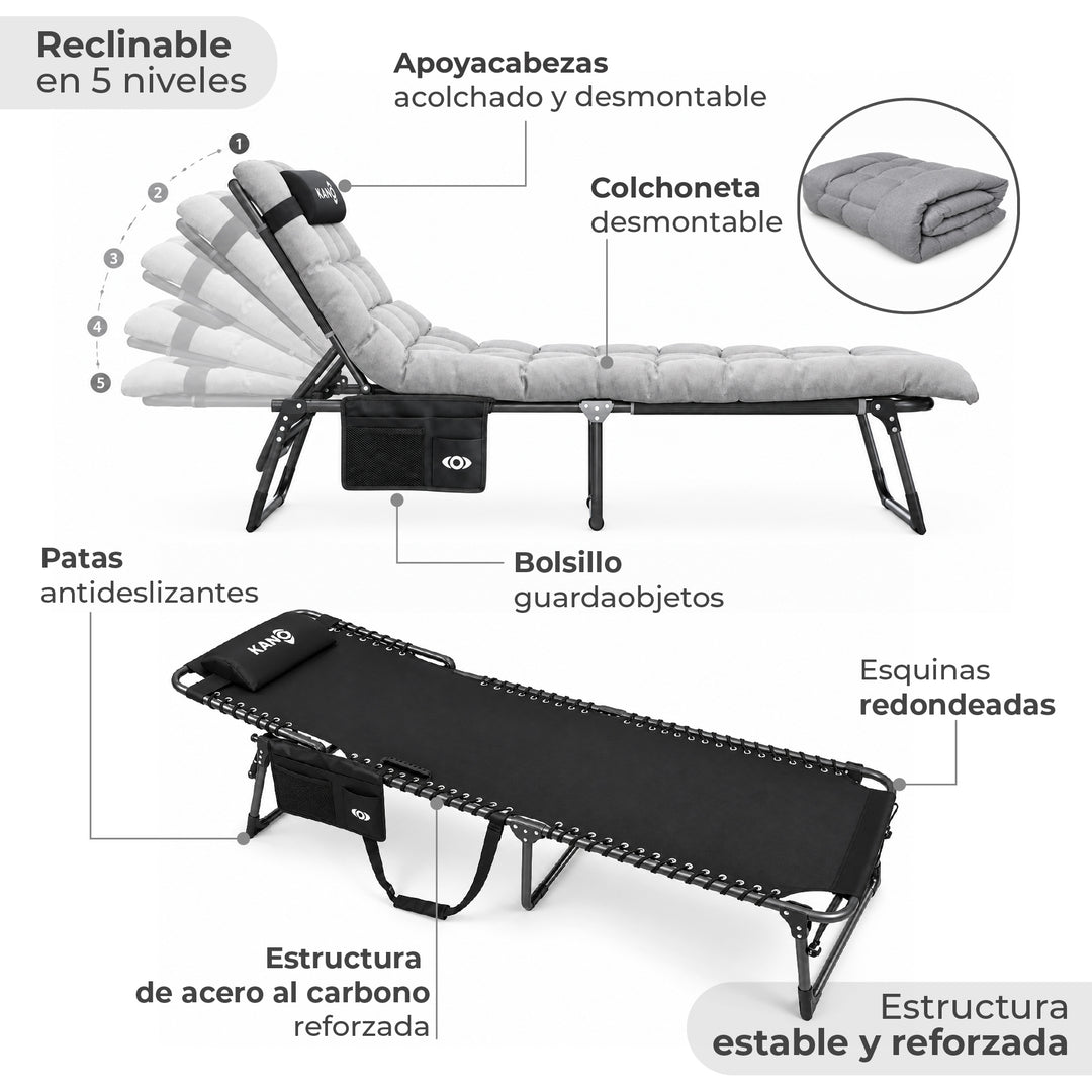 Catre / Reposera Cardiel PRO