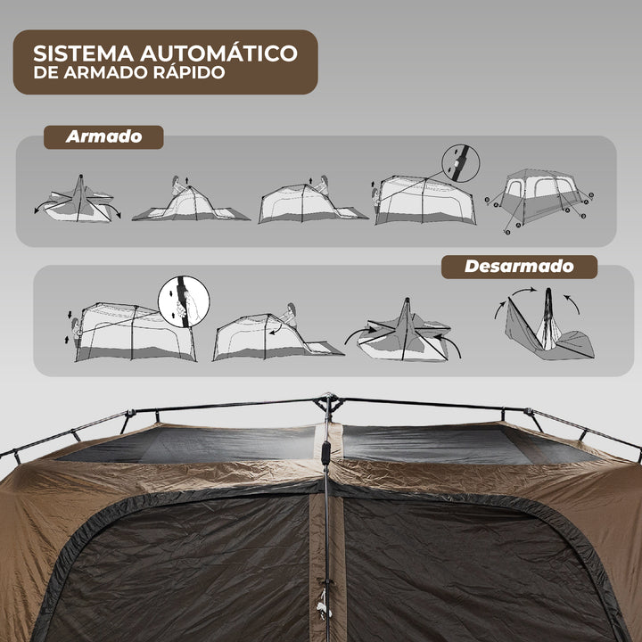 Carpa Automática Baker 10 Personas