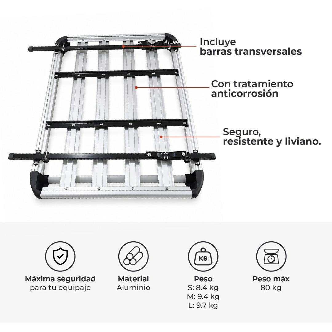 Parrilla Portaequipaje para Techo KARACK
