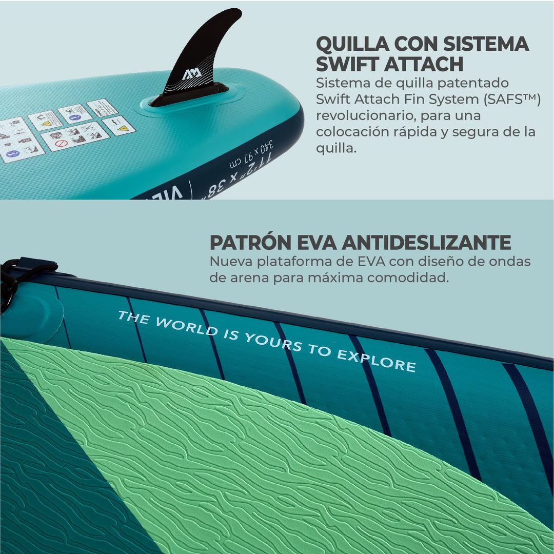 Stand Up Paddle SUP con Ventana SUPER TRIP VIEW