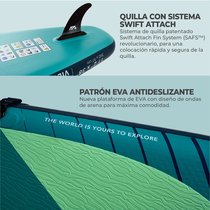 Stand Up Paddle SUP con Ventana SUPER TRIP VIEW