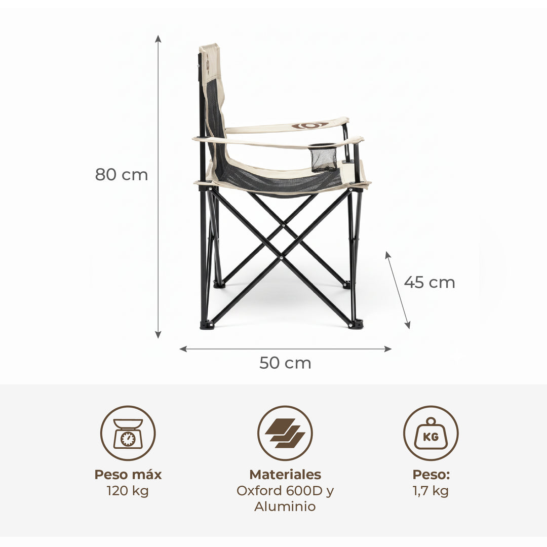 Silla Plegable Para Camping Licanray