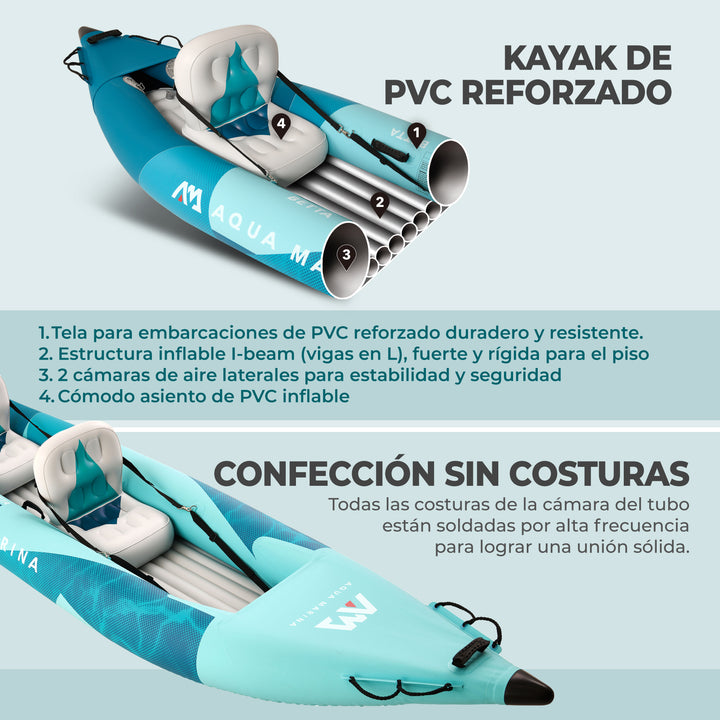 Kayak Doble Betta Blue