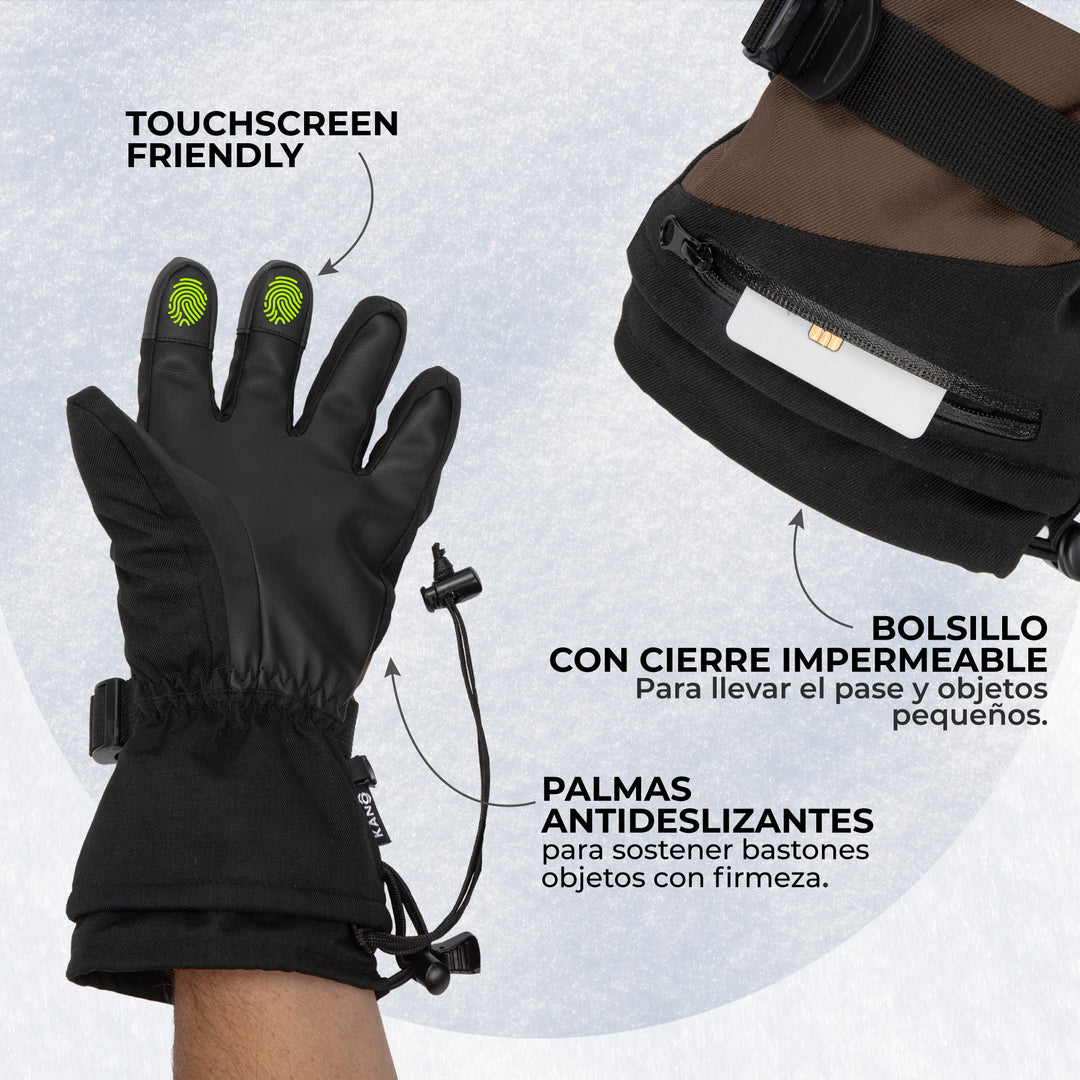 Guantes de Nieve Tronador PRO