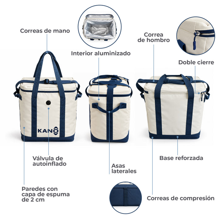 Bolso Térmico Autoinflable 30L PIO XI