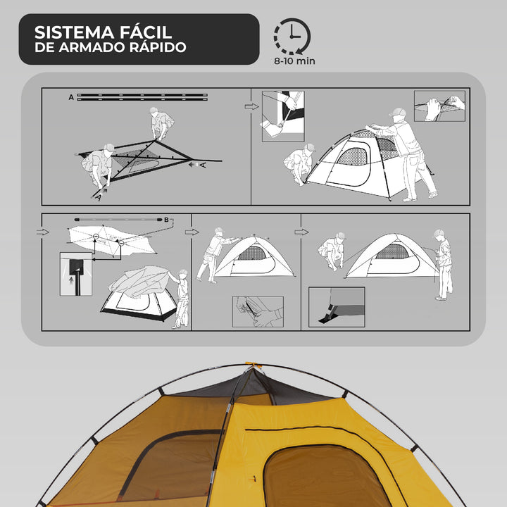 Carpa Rupanco 4 Personas