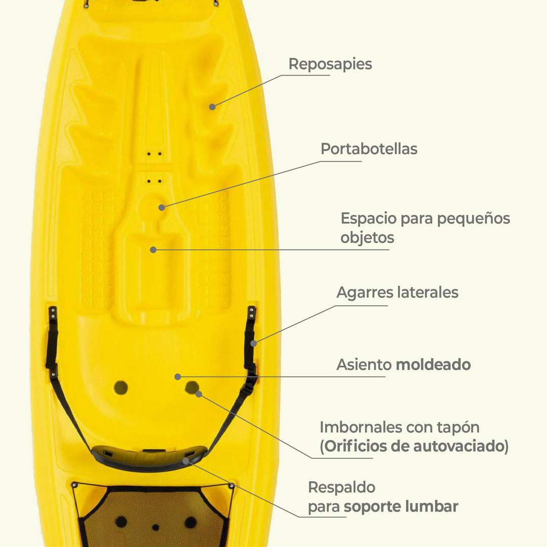 Kayak Single Rígido Kaikea