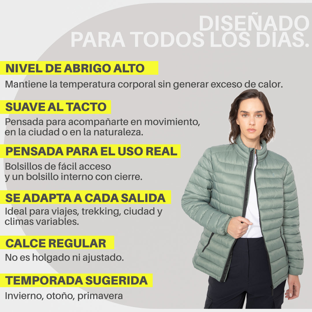 Parka Insulada Villarrica Mujer