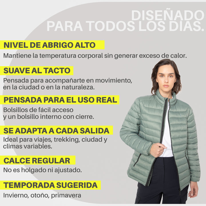 Parka Insulada Villarrica Mujer