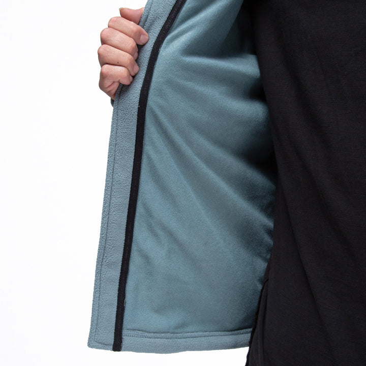 Combo Impermeable Lenga + Polar Canelo Hombre