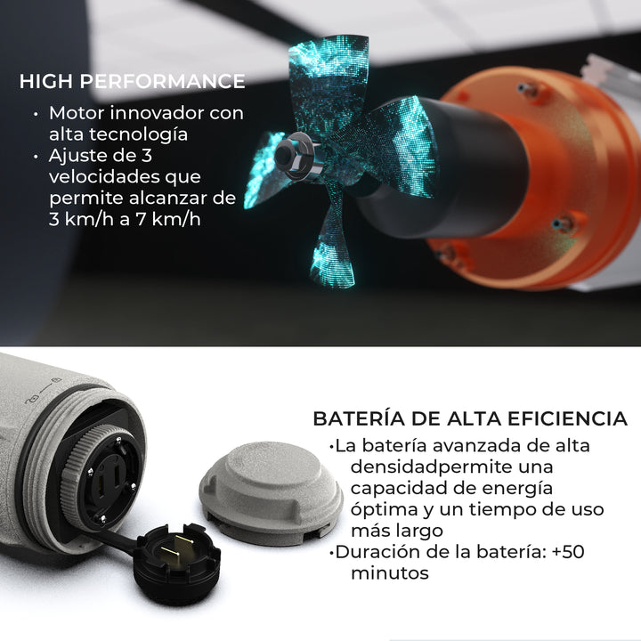 PREVENTA EXCLUSIVA Propulsor de Agua Aqua Marina Bluedrive X Motor 3 en 1