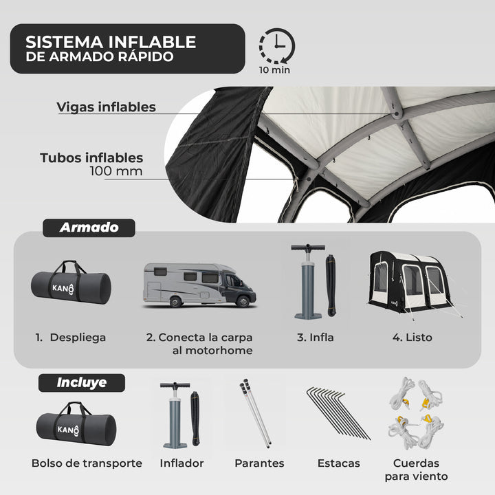Carpa / Toldo Para Motorhome FUY Deluxe