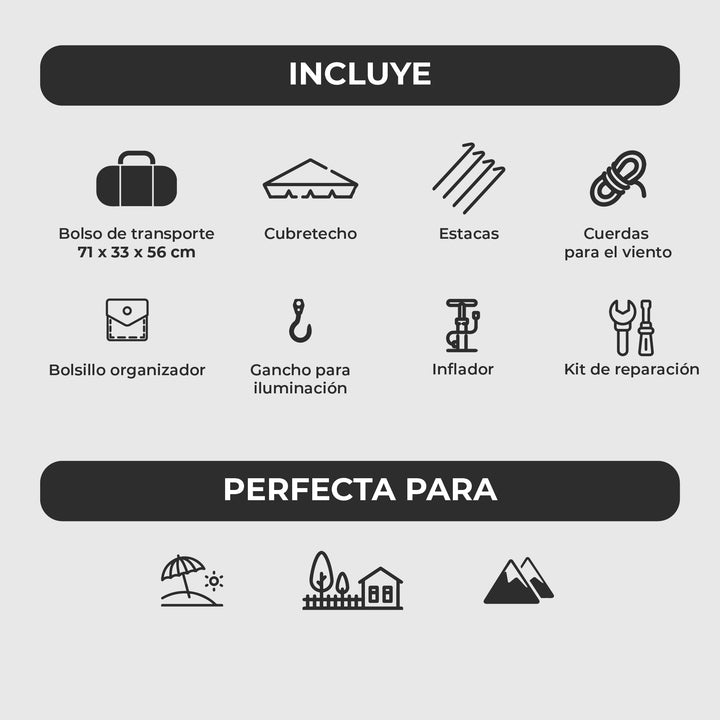 Carpa Inflable Llaima 6 Personas