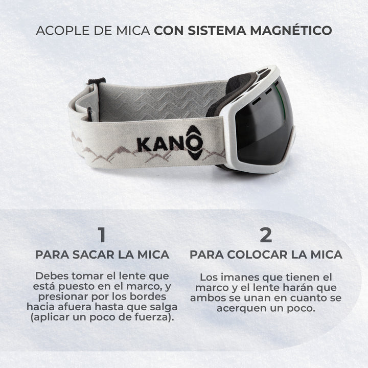 Antiparras de nieve para niños SCOUT