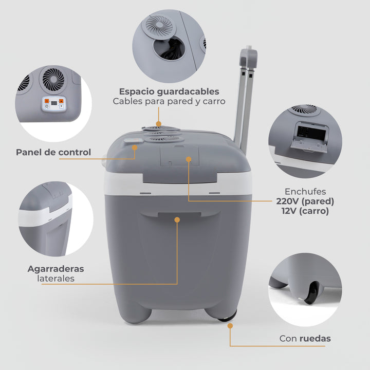 Cooler Eléctrico con Ruedas Steffen