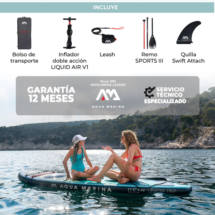 Stand Up Paddle SUP con Ventana SUPER TRIP VIEW