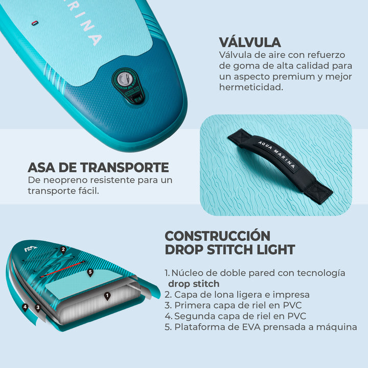 Stand Up Paddle SUP New Breeze 9´10"